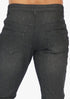 Men's AQ Skinny Fit Embellished DARK BLUE Stretch Jean "Bronx"